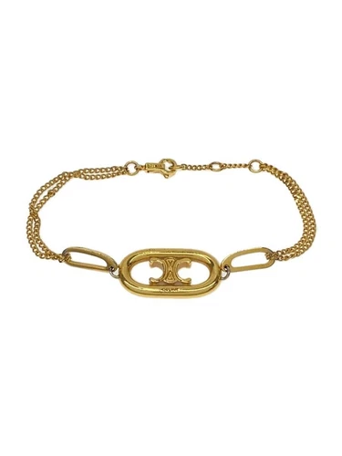 Bracciali CELINE oro donna Maillon Triomphe sfregati usati