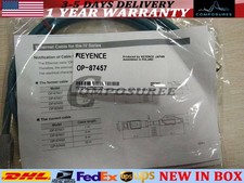 NEW Keyence OP-87457 Vision Sensor Ethernet cable 2 m for IV Series