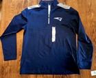 New England Patriots NFL Team Apparel Officially Licensed Mens L Team Warm-up... — photo 1