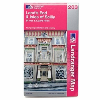Land's End & Isles of Scilly, St Ives & Lizard Point (OS Buch Ordnance Survey