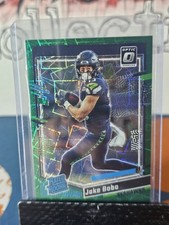 2023 Optic Jake Bobo Green Velocity Rated Rookie RC Seahawks