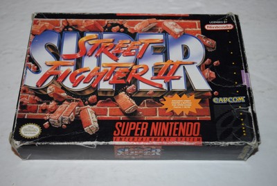 Super Street Fighter II Super Nintendo SNES Video Game Cart w/ Box Only