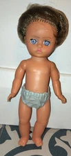 Amanda Jane doll Vintage 1960’s Brunette Blue Eyes Sleeping Eyes