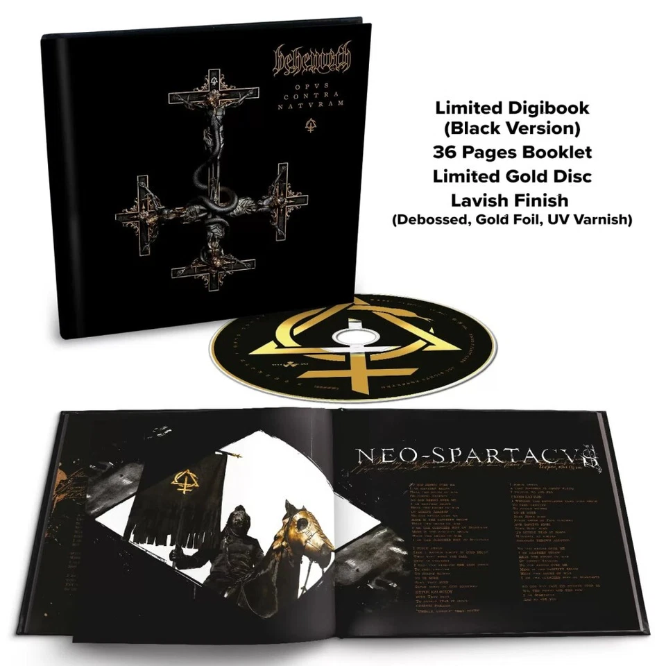 BEHEMOTH - Opvs Contra Natvram (Black Version) [DIGIBOOK CD] - Bild 1 von 1