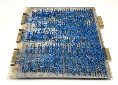 780 Grams VTG High Grade Yield IC Wire-Wrap Board Scrap Gold Recovery 1970s