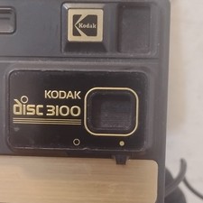 Kodak Disc 3100 Vintage Disc Camera Black Color Classic Photography Collectible