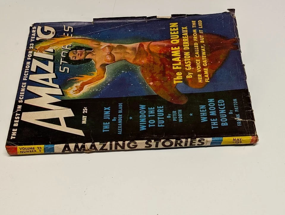 Amazing Stories May 1949 Vintage Science Fiction Pulp Magazine - Image 3 of 4