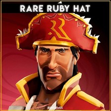 Sea of Thieves RARE RUBY HAT: 40th Anniversary Global 2025 XBOX/PC