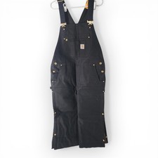 Carhartt Loose Fit Firm Duck Bib Insulated Men Overall OR4393-M Size L