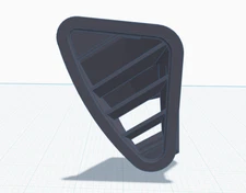 BMW Z3 Windshield Defroster Vent | Right Side | Side Duct | E36/7 | 64228399936