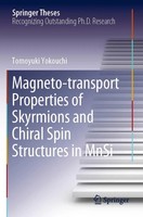 Tomoyuki Yokouchi | Magneto-Transport Properties Of Skyrmions And Chiral Spin...