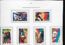 2002 grands interprètes de jazz  série  3500 a 3505  neuf **