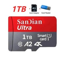 Ultra 256GB 512GB 1TB 2TB Micro SD MicroSDXC C10 4K A1 UHS-I Memory Card