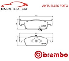 SATZ BREMSBELÄGE BREMSKLÖTZE VORNE BREMBO P 50 137 P FÜR SMART FORTWO,FORFOUR