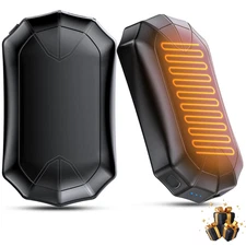 Magnetic Rechargeable Hand Warmers 2 Pack by Smart – 6000mAh, 3 Heat Modes, Gift