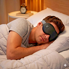 Heated Eye Mask Cordless Dry Eye Mask Washable Warm Eye Compress Mask