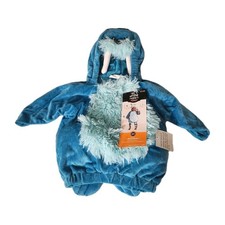 Hyde Eek Infant Boys Girls Plush Walrus Hooded Pullover Costume 0-6 Months