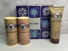 AVON Wild Country After Shave Conditioner  2 Body Talc powders New Lot Of 3