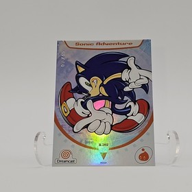 Sonic Adventure Card 135 Sega Dreamcast Trading Cards Foil Numbered  7  / 15