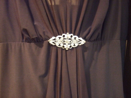 Black Long Sleeve Pullover Top With Crystal Pin by Dressbarn - Size 18/20 - NWT - 第 8/15 張圖片
