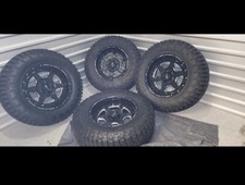4 Radar Renegade 37x12.50r20lt Tires On Weld Off-road Gloss Black Rims 6 Lug 4 Radar Renegade 37x12.50r20lt Tires On Weld Off-road Gloss Black Rims 6 Lug