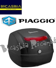 9418 - BAULETTO POSTERIORE 32 LT NERO VULCANO 98/A VESPA 50 125 150 LX