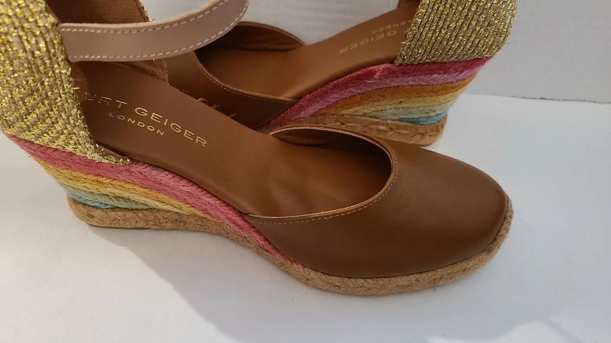 Kurt geiger shop espadrille wedges