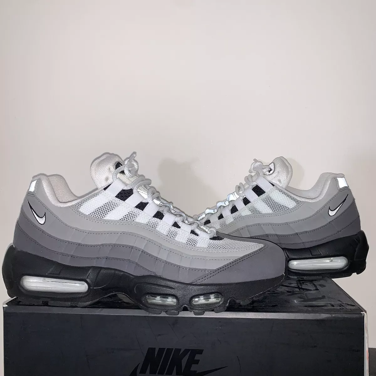 Nike Air Max 95 “Grey Gradient” OG Black Anthracite Granite Size 8.5 US