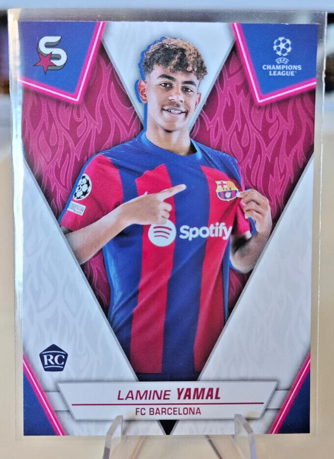 2023-24 Topps Superstars FC Barcelona Lamine Yamal RC | eBay
