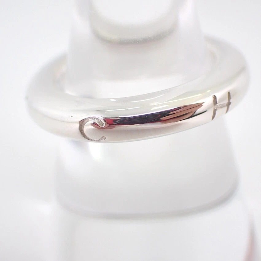 [Usado] Anillo logo CHANEL 925 / talla US 6.5-7 / G491-44 Foto 3 de 4