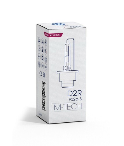 D2R 8000K Xenon Lens 35W 85V Basic PK32d-3 M-TECH Headlight Bulb ZMPD2R8 - Picture 7 of 7