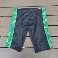 TYR Durafast Lite Vesuvius Jammer Black/ Green Sz 32 New Sample 
