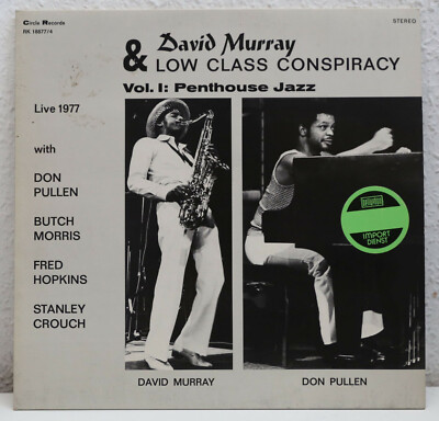 David Murray & Low Class Conspiracy Penthouse Jazz Vol.1 - Circle - 1977 - LP