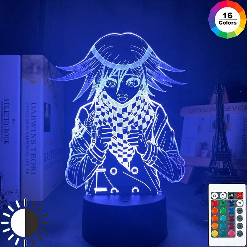 Led Night Light Danganronpa V3 Kokichi Oma Nightlight 3D Lamp Bedroom Decor Gift