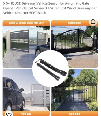 Aazon.co: Vehicle Exit Sensor Kit For Ghost Controls, Driveway Sensor