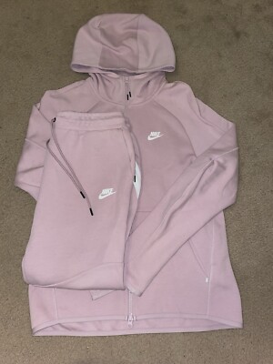 light pink tech fleece