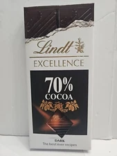 Lindt Excellence RECIPE BOOK Chocolate Cookbook Collectible