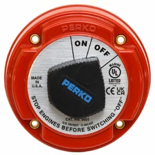 Perko Boat Main Battery Disconnect Switch 9601DP | 2-Position 250A