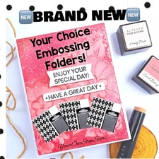 🆕Your Choice Darice Embossing Folders ✍️