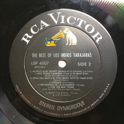 Los Indios Tabajaras - The Best Of - RCA Victor - LSP-4007 - LP, Comp 2233233517