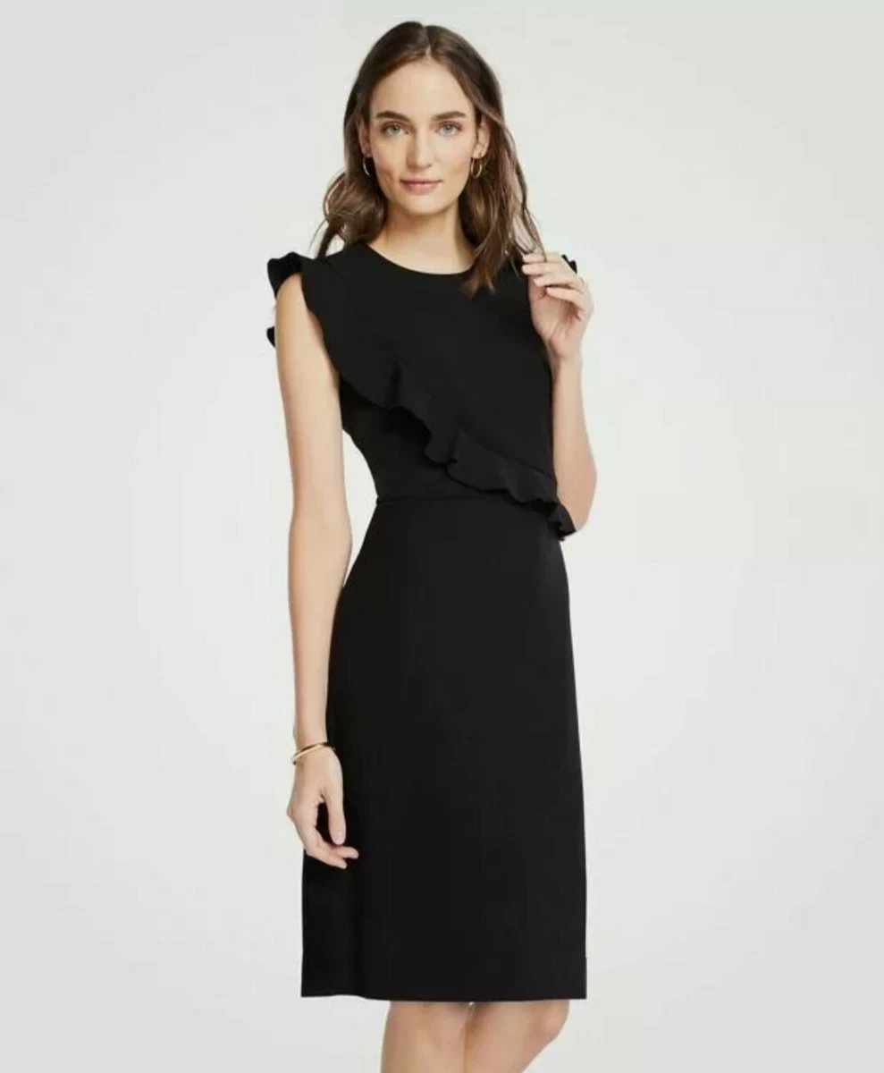 Ann taylor top ruffle dress