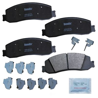 Disc Brake Pad Set-Priority One Semi-Metallic BPR Bendix CFM1631