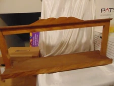 Wood Display Rack fits the 4 Lionstone Full Size Saloon Scene Decanters 1970