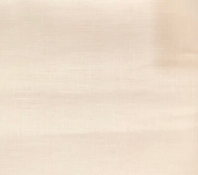 Edinburgh 36 count linen cross stitch embroidery Soft Ivory 099 palest peach
