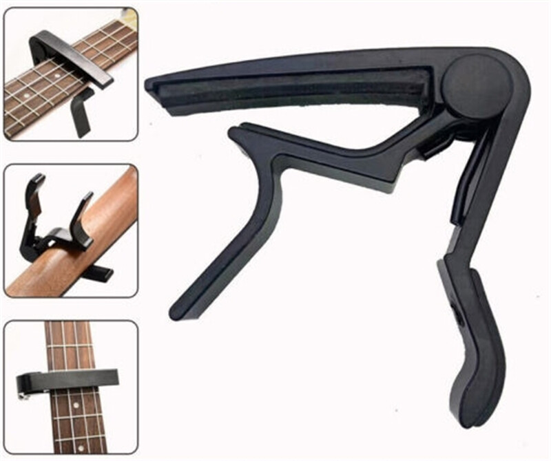 小物 chaopo Clearance sale Brand New 6 PCS Black Single-handed Guitar Capo