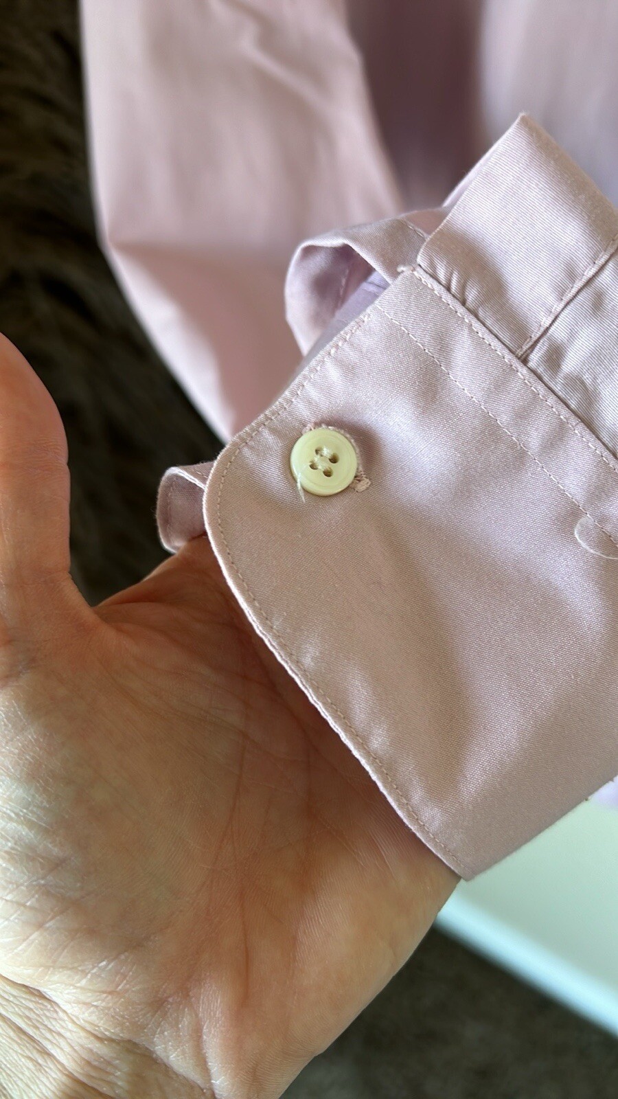 SAINT LAURENT Camicia Yves Said Laurent rosa con bottoni