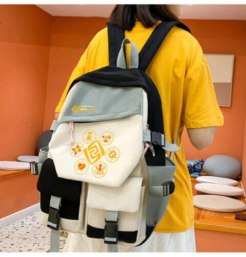 Genshin Impact Fashion Kaedehara Kazuha Racksacks Backpack Schoolbag Anime #0 - Picture 5 of 7