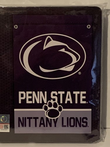 Penn State Flag NCAA 28" x 40" Nittyany Lions Banner Wall House Man Cave - Picture 2 of 3