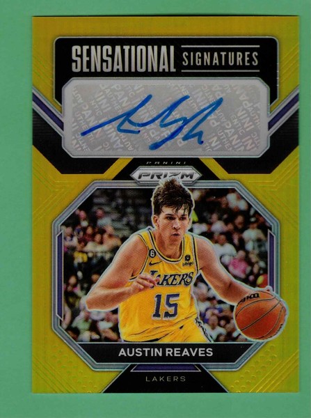 2022-23 Panini Prizm - Sensational Signatures Gold Prizm #SS-AR Austin ...