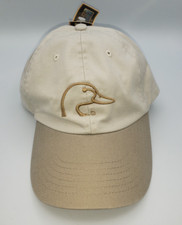 Ducks Unlimited 2011 Quebec Convention Embroidered Logo Tan Buckle Back Cap NWT